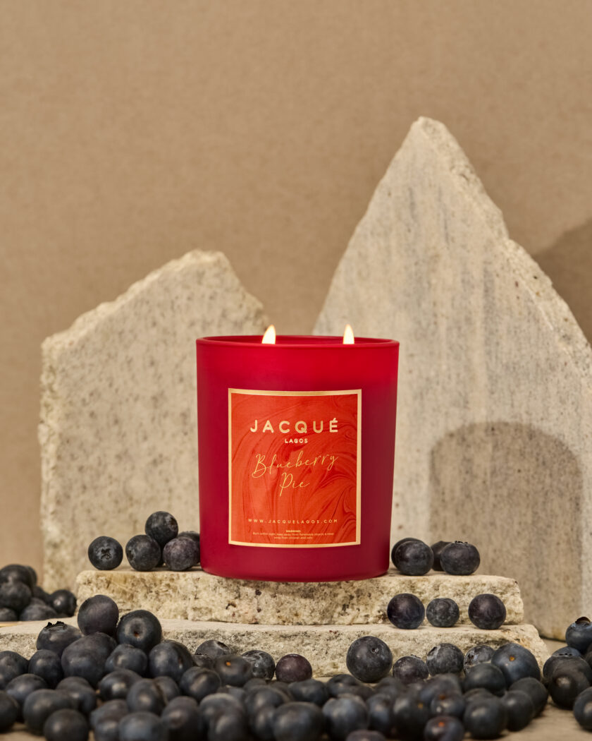 Jacque Lagos Candle Blueberry Pie