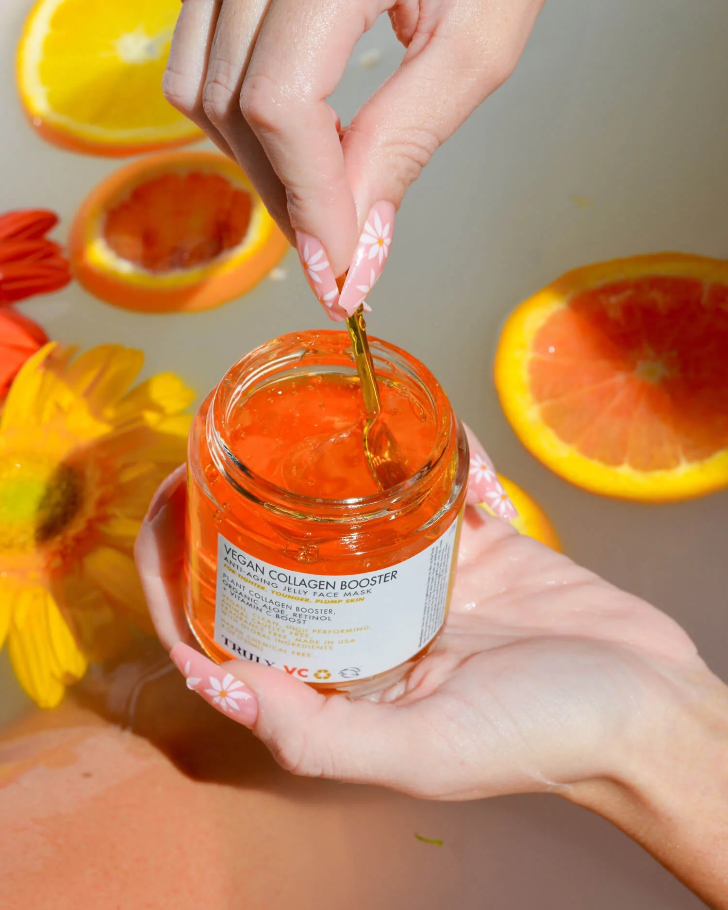 Truly Vegan Collagen Booster Jelly Face Mask - Image 3