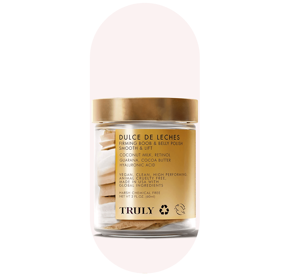 Truly Dulce de leches Firming Boob & Belly Polish