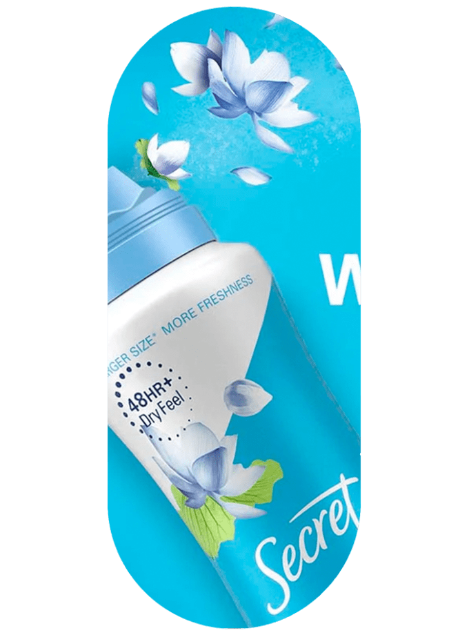 Secret Spray Deodorant