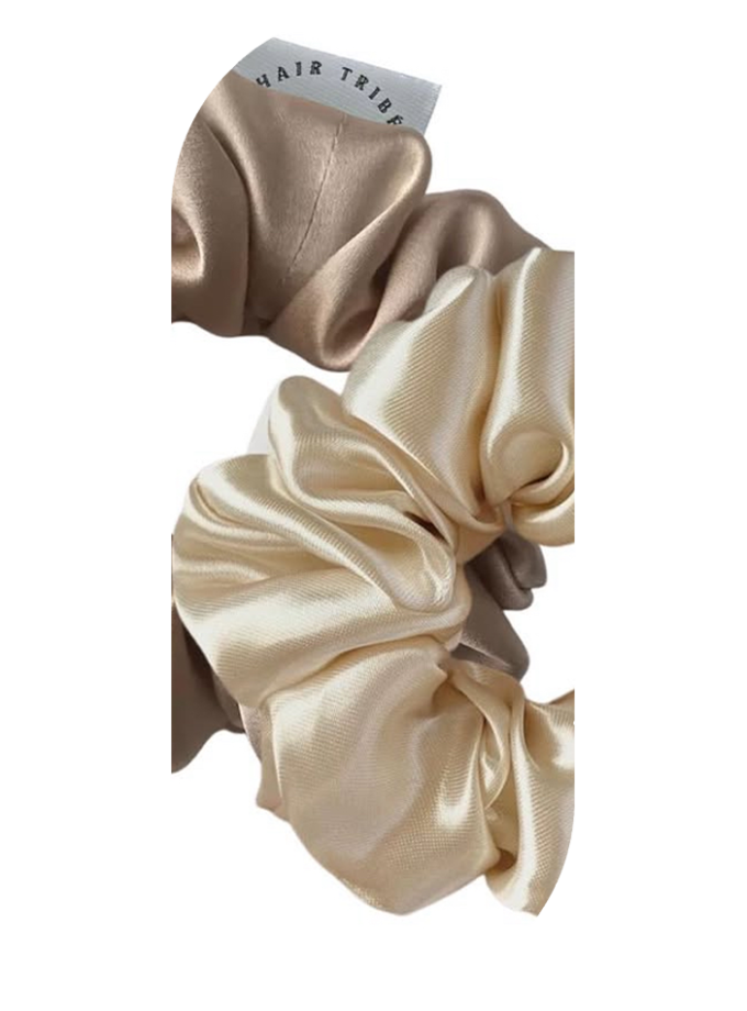 Hair Tribe Mulberry Silk Scrunchies